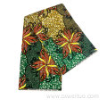 100% african polyester printed fabrics